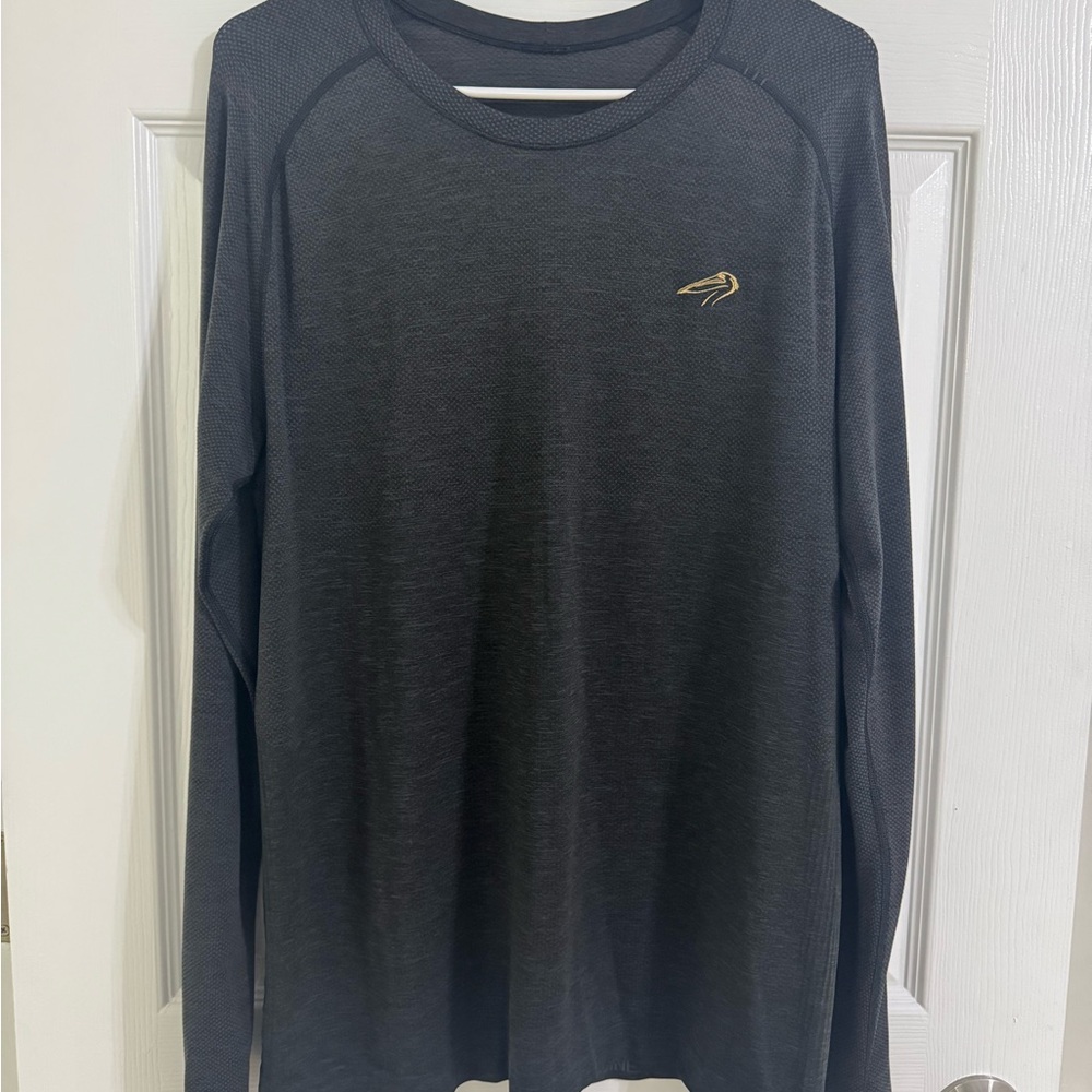 lululemon athletica Charcoal Long Sleeve Shirt